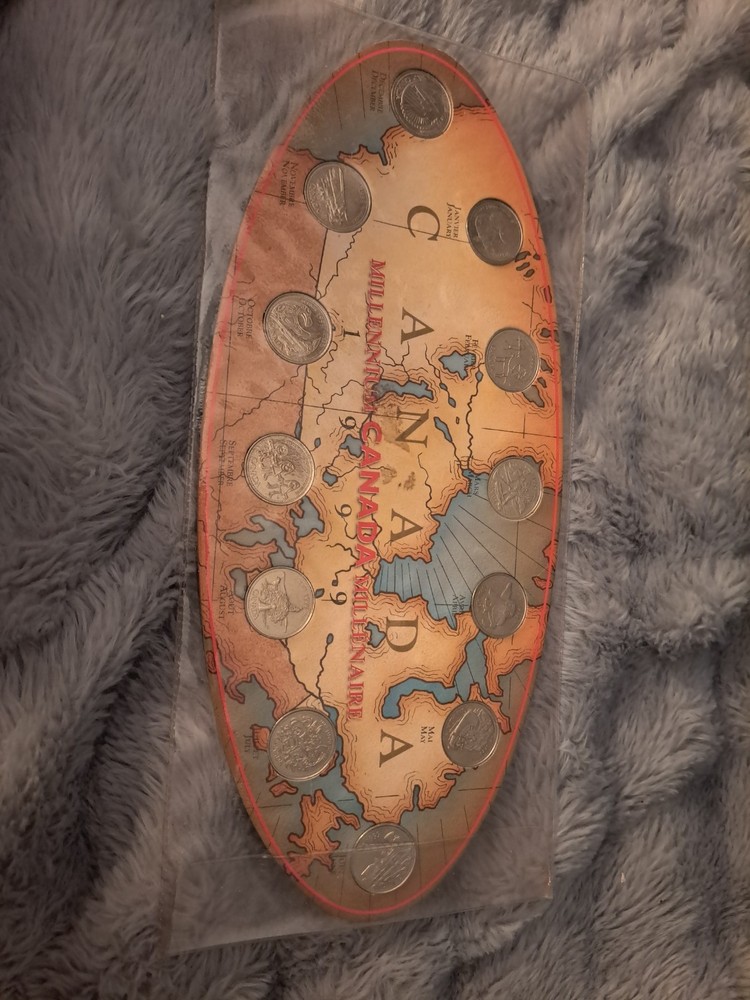 Coin sets canadian millenium