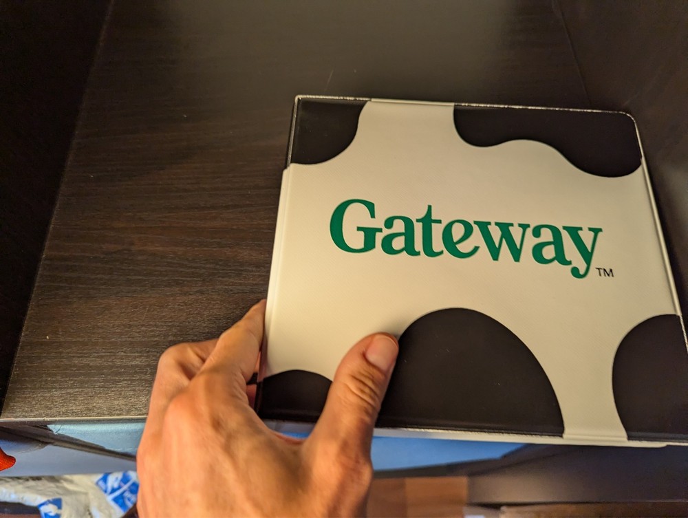 Vintage 1998 ~ Gateway CD STORAGE BINDER