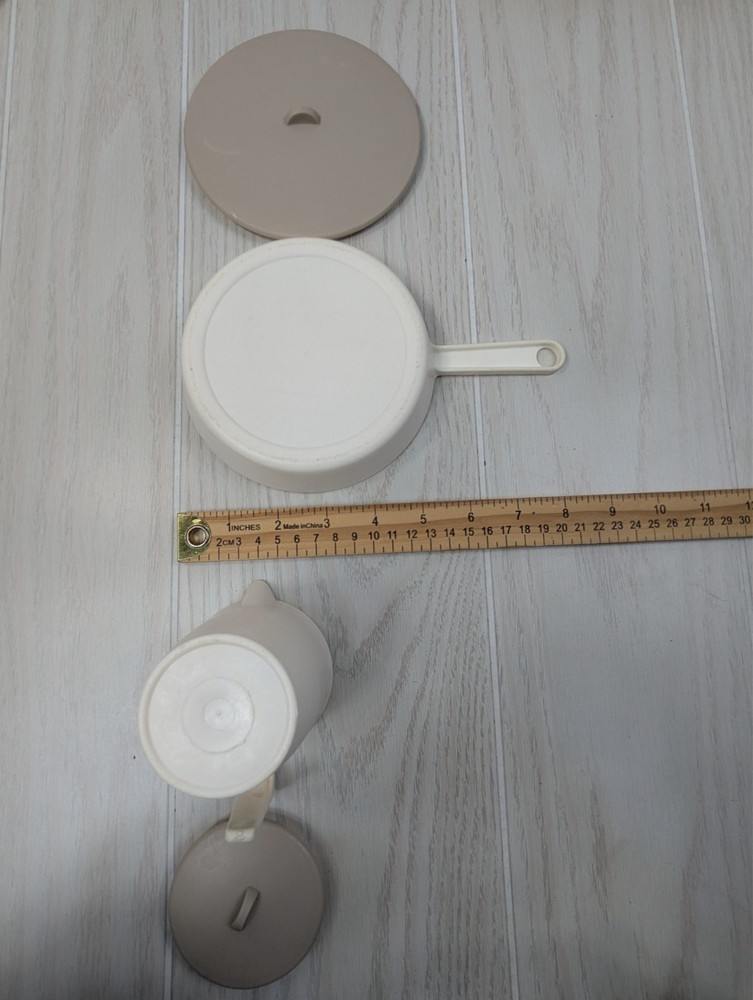 Step 2 Pretend Play Kitchen Replacement Plastic Dishes Set pots pans pitcher
