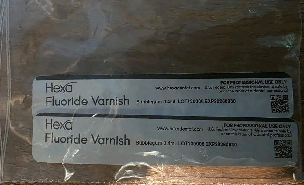 Hexa Flouride Varnish 2 Pack