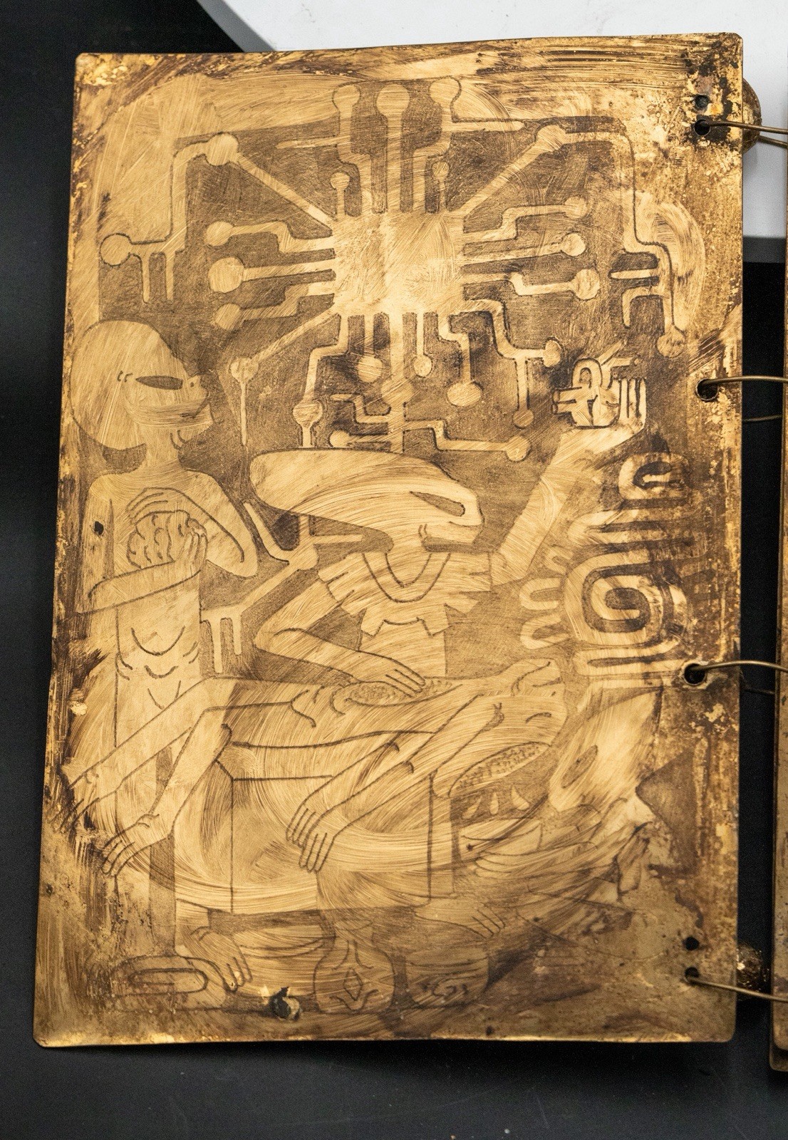 Bronze Book From Guerrero Mexico Ojuelos Buga Mark Evolution