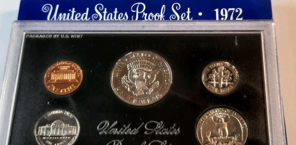 US Mint Proof Sets Uncirculated Multiple Years 1968, 1972, 1982, 1994, 2002