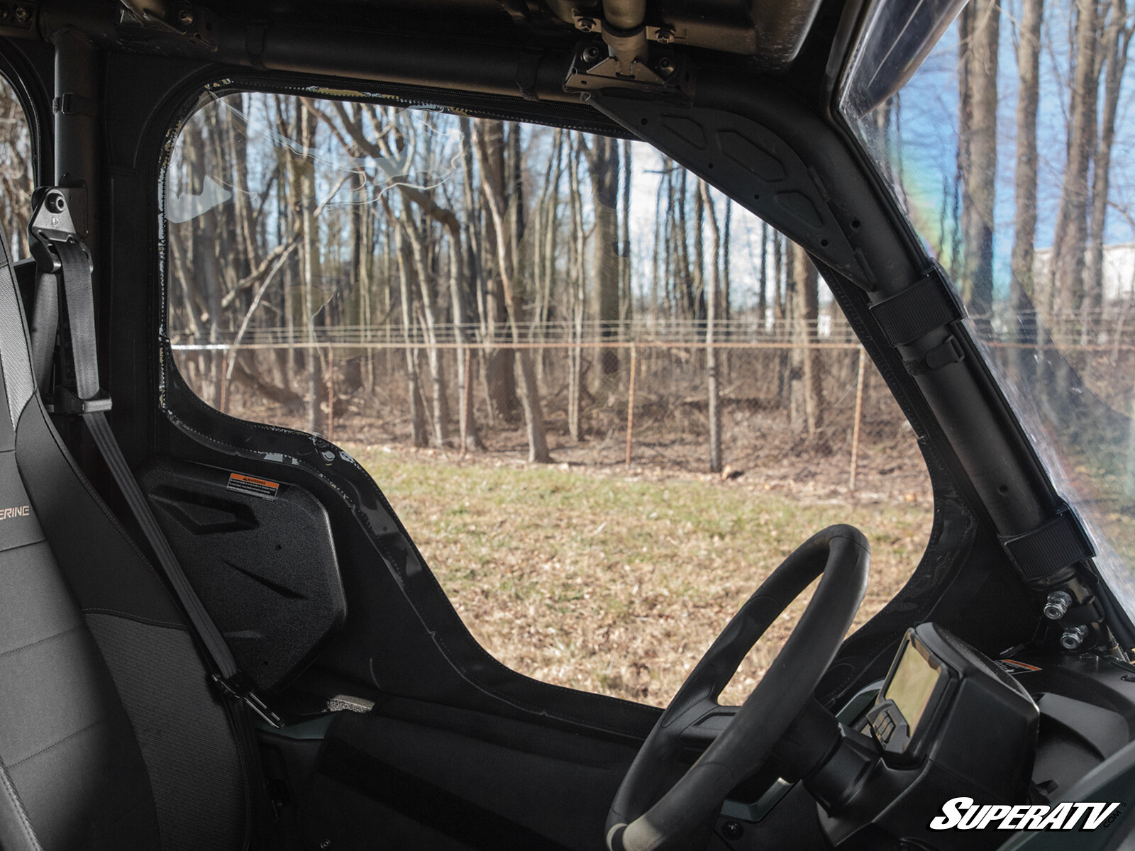 SuperATV Soft Cab Enclosure Doors for Yamaha Wolverine RMAX 4 (2021+)