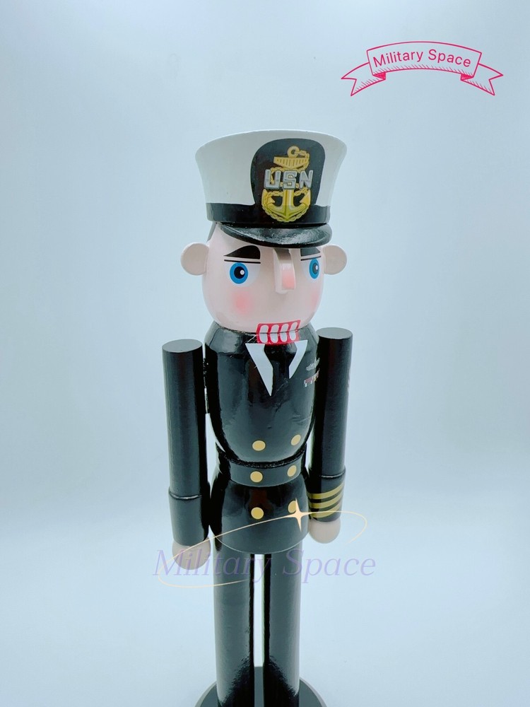 NAVY NUTCRACKER DRESS BLUE CHIEF - 12 INCH