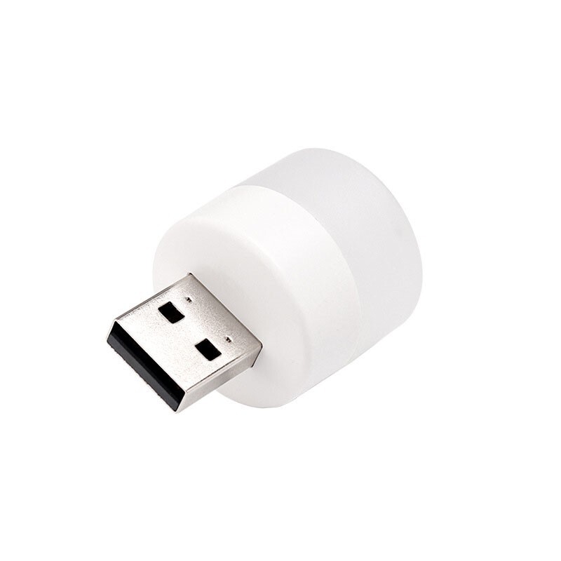 30PCS USB Portable LED Mini Nights Light Small Round Lamp Computer Mobile Power