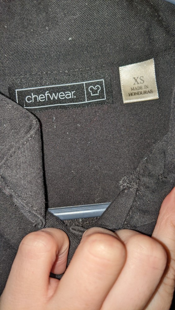 Chefwear Jacket Black XS Womens