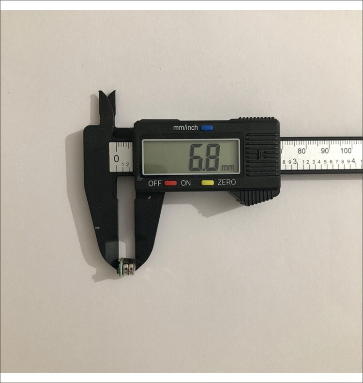 2Pcs mini, magnetic control light, highlight model light, figure light led 7.5mm