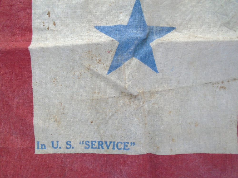 WWII in U.S. "service" banner
