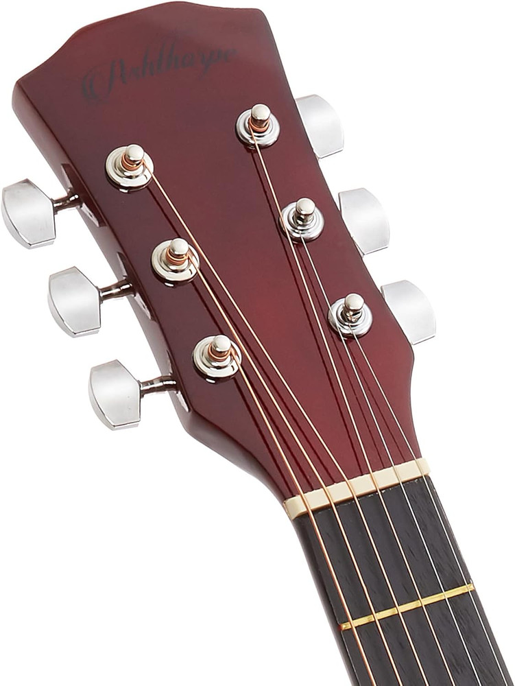 41-INCH BEGINNER CUTAWAY ACOUSTIC GUITAR PACKAGE (RED)-FULL SIZE BASIC STARTER
