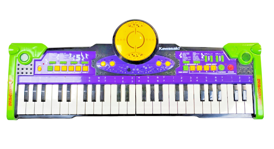 Kawasaki Dual Cool Keys Foldable Electronic Keyboard