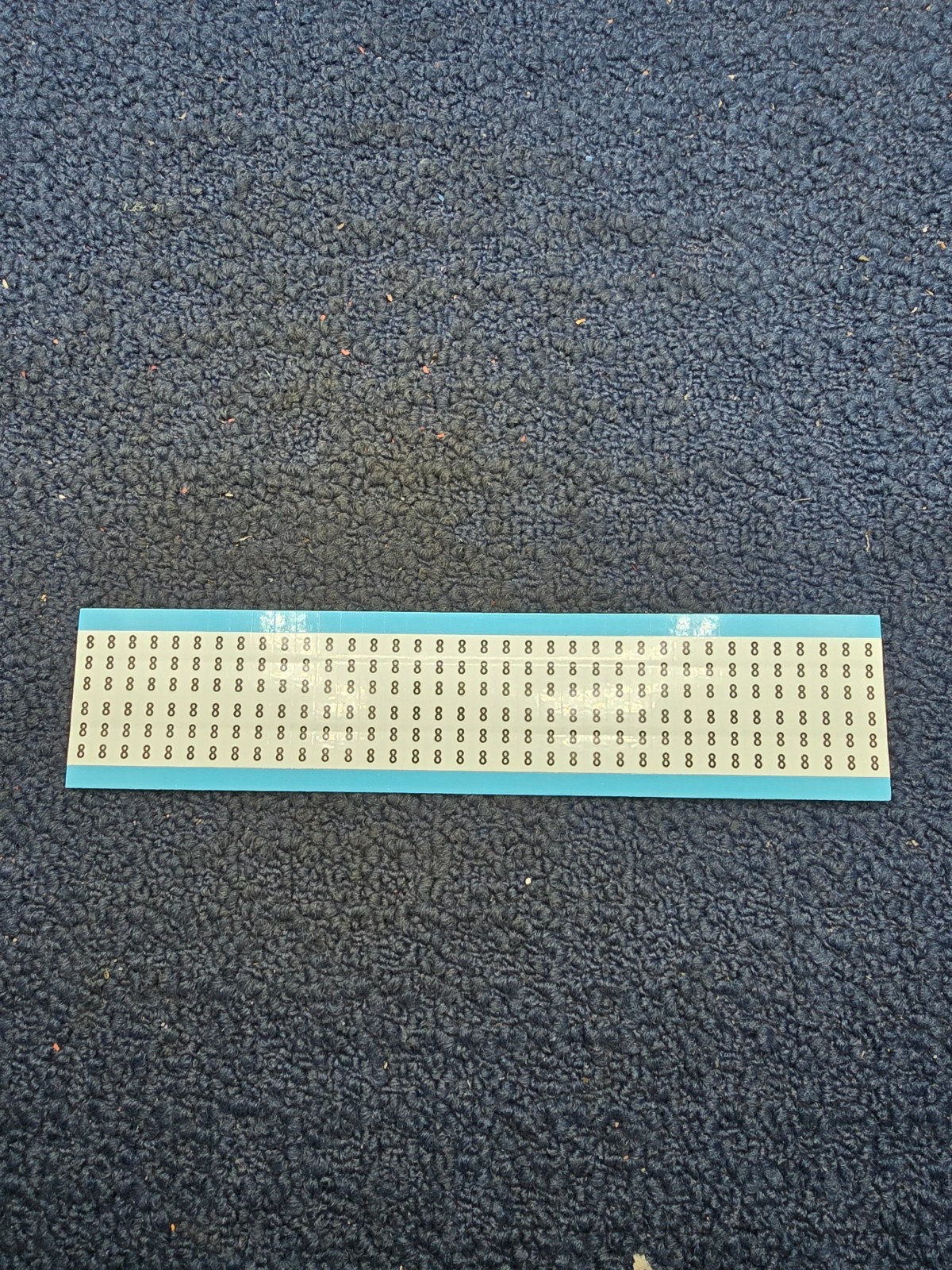 (QTY 25) BRADY TWM-8-PK: Wire Marker 1.5in H x 0.25in W, 8