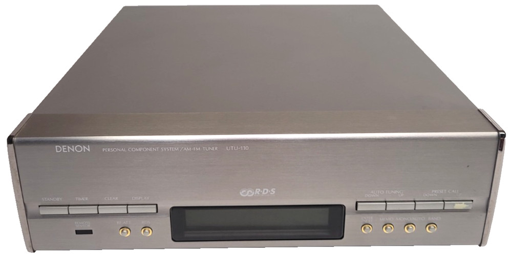 Denon UTU-110 AM-FM Tuner Personal Component System Power Tested Only