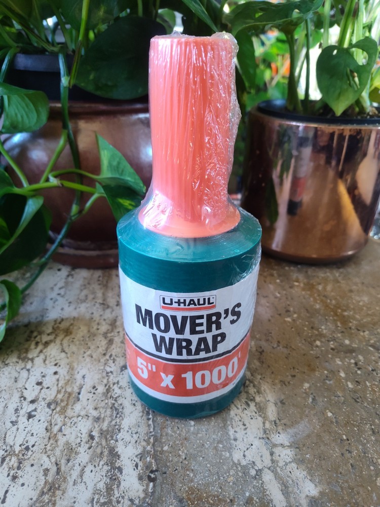 Uhaul Movers Wrap 5" x 1000' + (2) Bubble Cushioning Rolls 12" x 72'