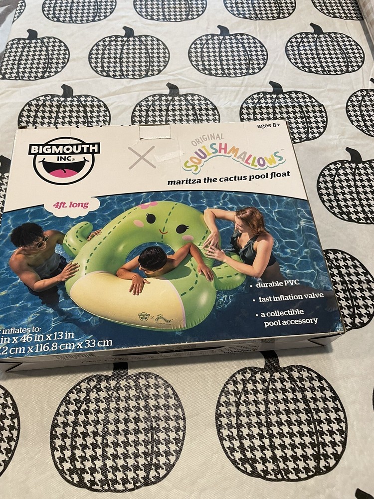 Squishmallow Big Mouth Maritza Cactus Pool Float