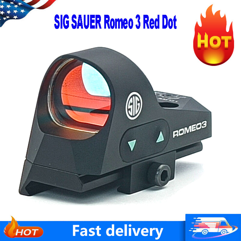 Sig Sauer ROMEO3 Red Dot  Reflex Sight 1x25mm 3 MOA  Graphite copy