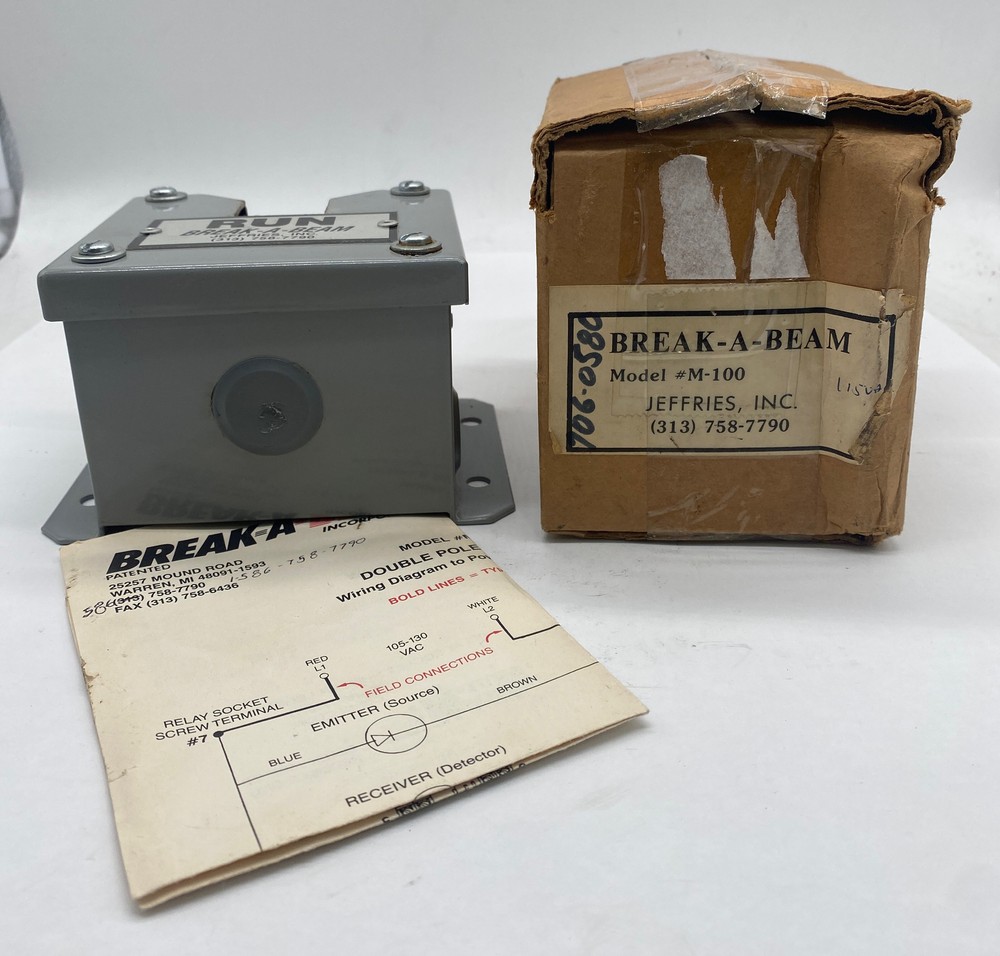 Break-A-Beam MODEL M-100 Run Actuator