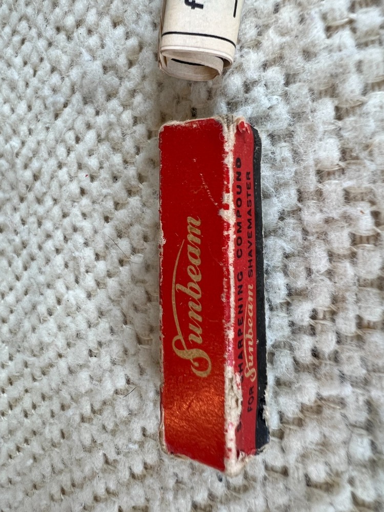 Vintage Sunbeam Self Sharpening Compound