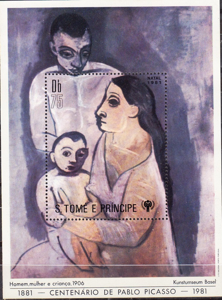 W SAINT-THOMAS 0631 PICASSO PAINTING