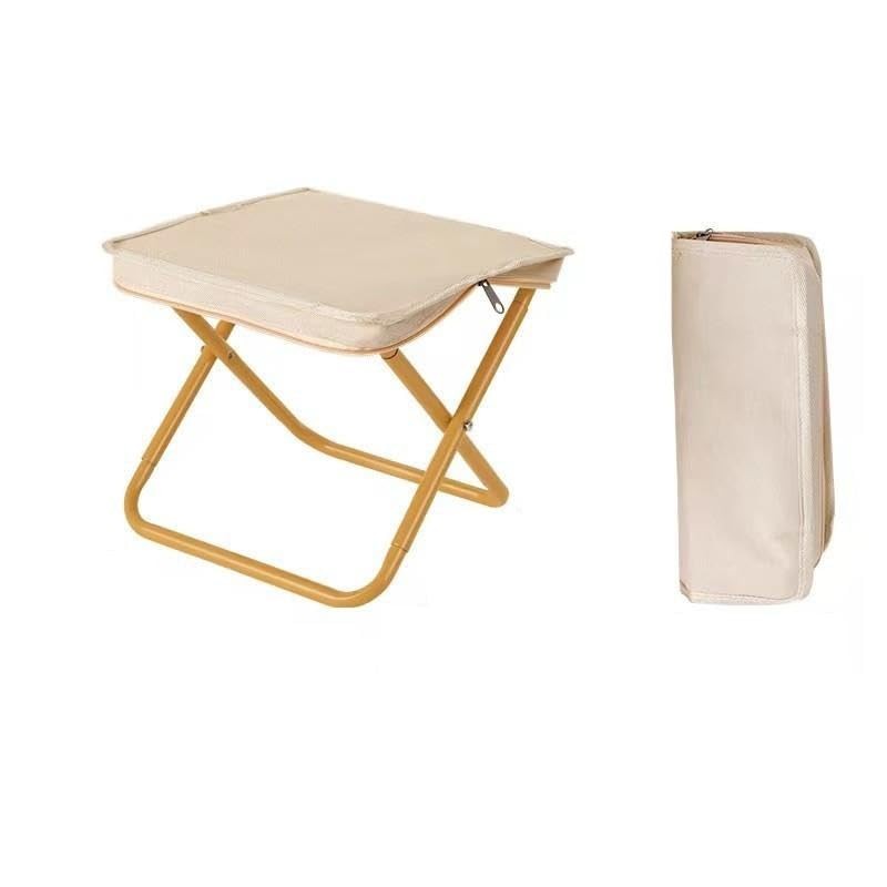 Outdoor Folding Stool Lightweight Foldable Chairs for Outside Waterproof Camp...