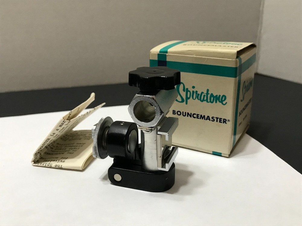 Vintage Spiratone Bouncemaster Bracket - Camera, Umbrella, Flash, Boom Mount