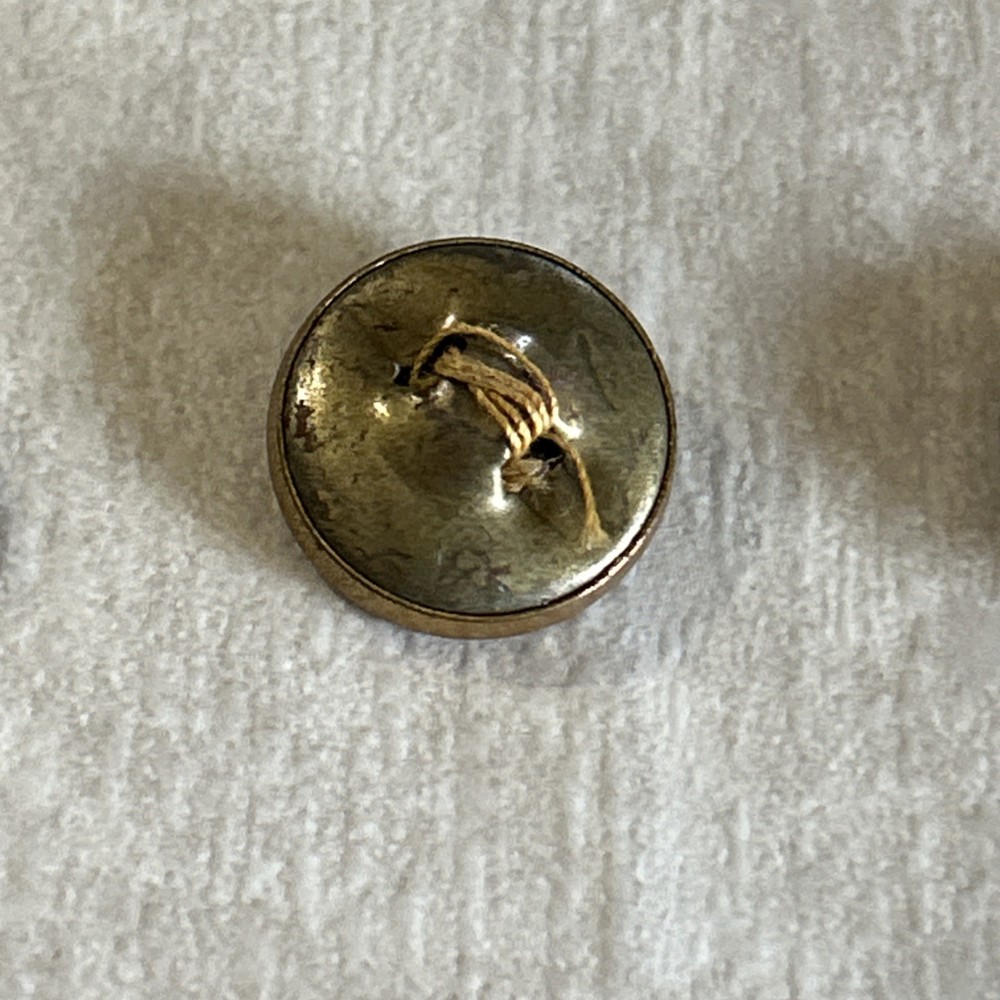 10 Antique Metal Buttons 3 Patterns