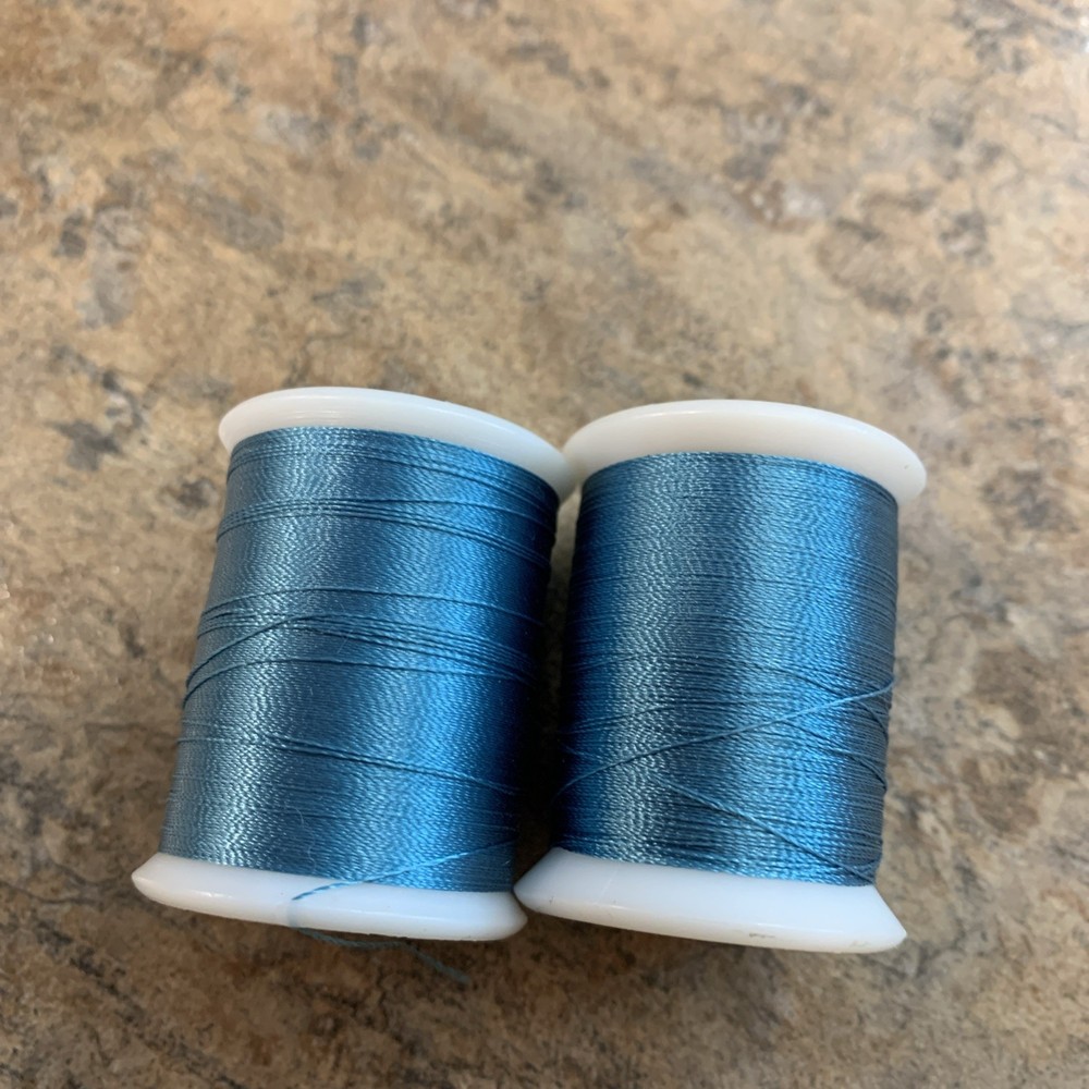 25 Spools JANOME Embroidery Threads , Used