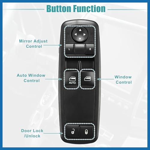 Power Window Switch No.4602627AD/4602627AF with Tool Window Control Switch