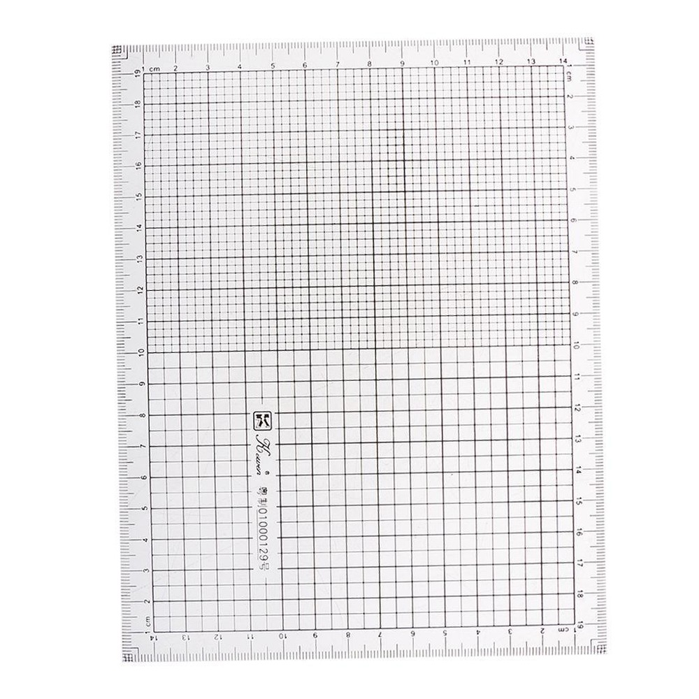 Acrylic Coordinate Ruler Graph Ruler Ruler for Hand Drawing