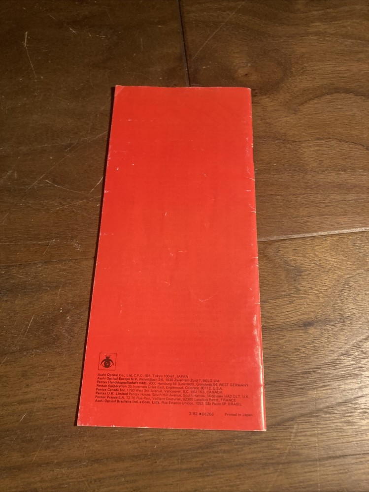 Original Pentax ME F Camera Brochure