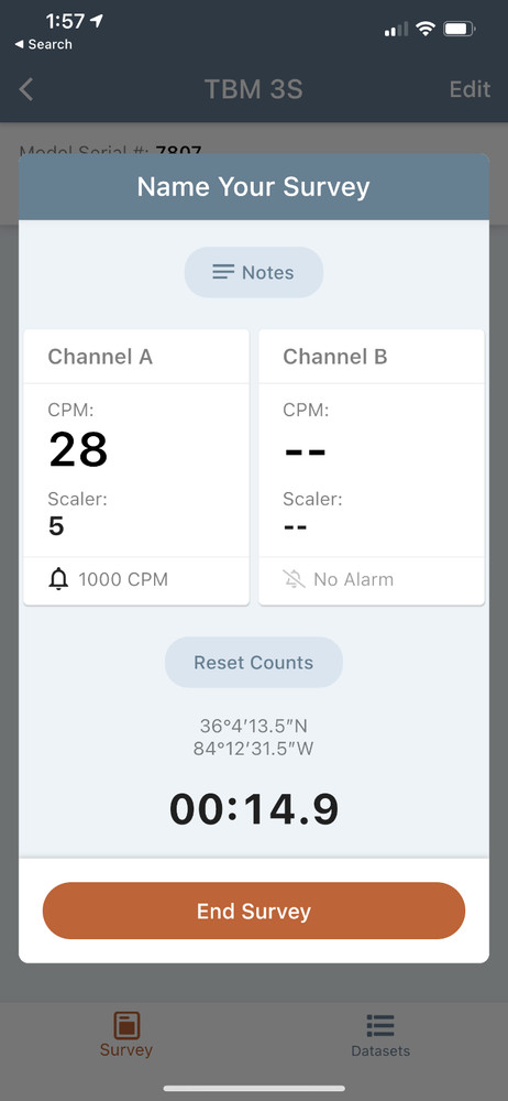 Counts.Pro turns your meter into a mobile lab