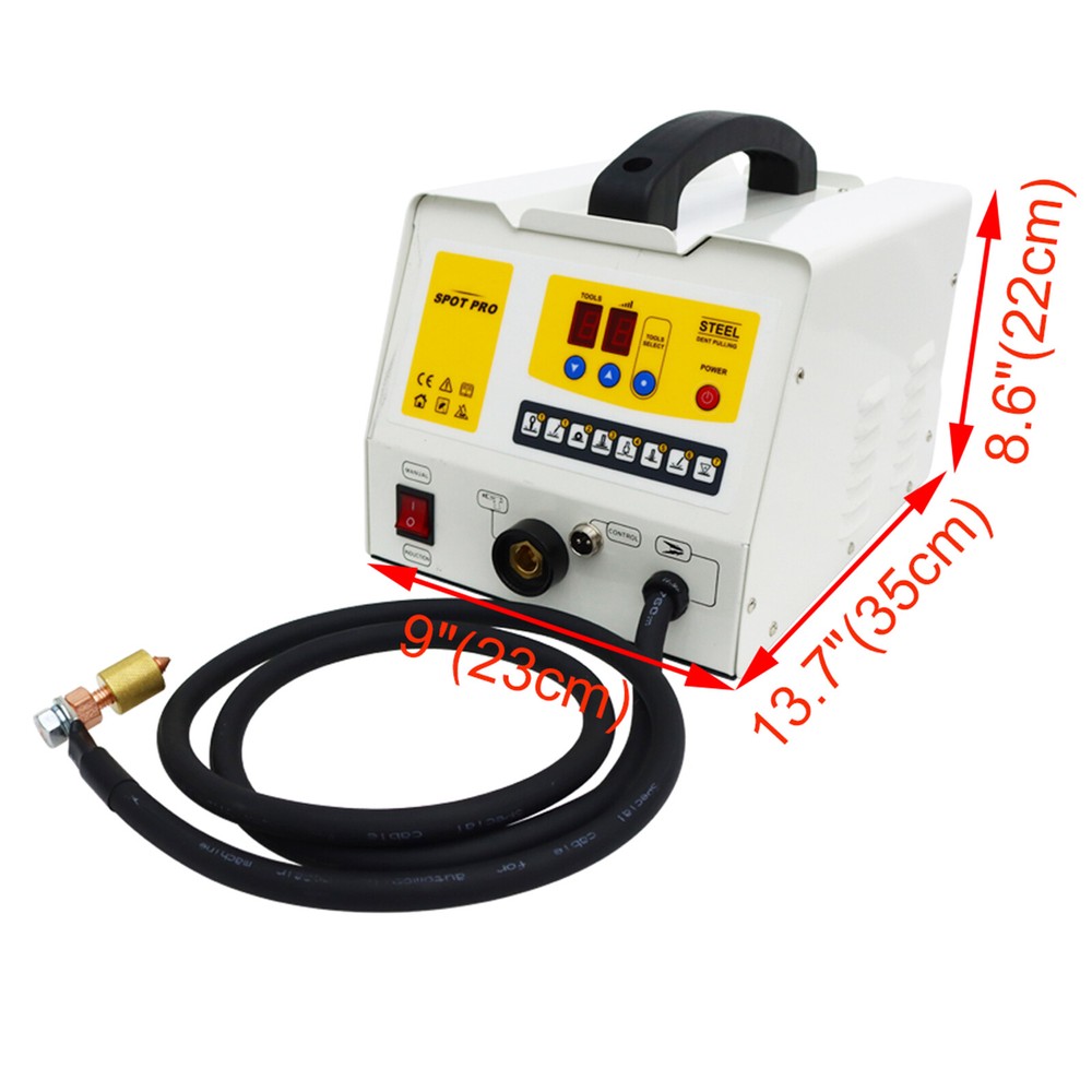 Steel Car Body Elements Dent Pulling & Straightening Machine 220V Puller Shaper