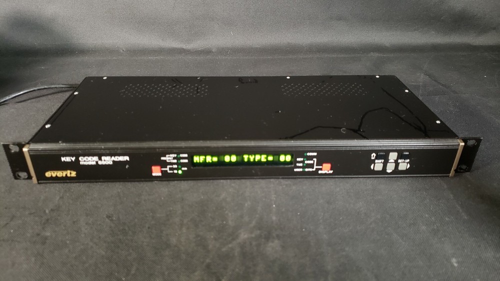 Evertz Key Code Reader Model 5500 - TESTED