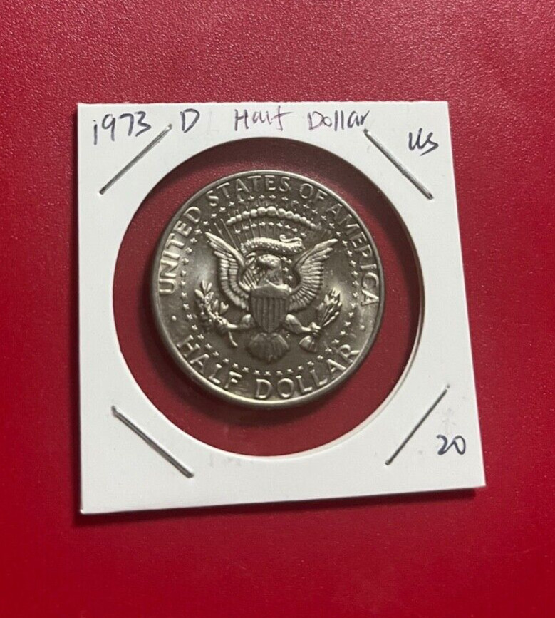 1973 D Kennedy Half Dollar - Nice US Coin !!!