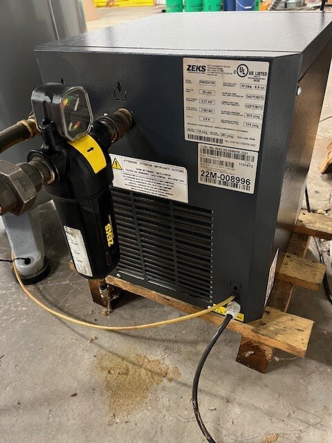 ZEKS 25 CFM Air Dryer with ZEKS Filter