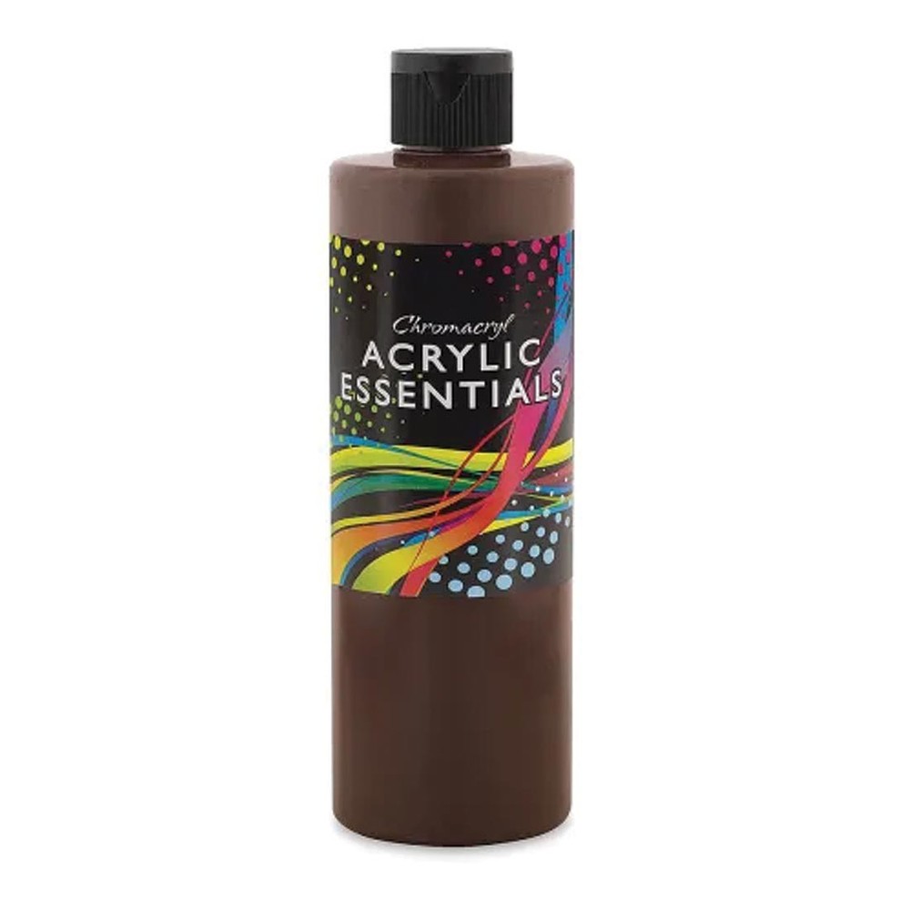 Chromacryl Acrylic Essentials Paint Pint Brown