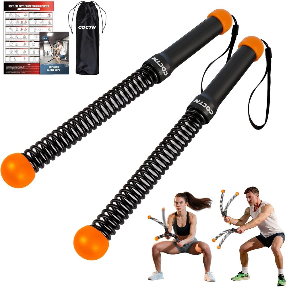 Weighted Exercise Rope for HIIT Training