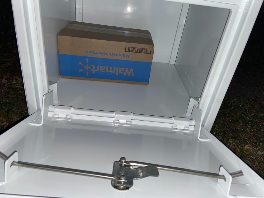 Parcel Box Package Letter Mailbox Secure Courier Lock Box 4 Amazon UPS FedEx