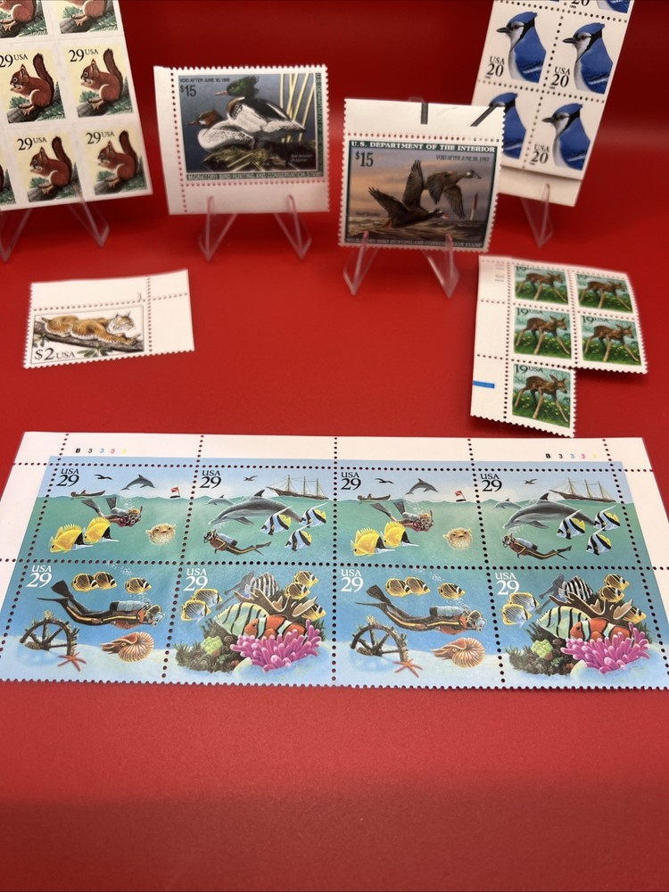 USA Stamp Collection Different Stamps