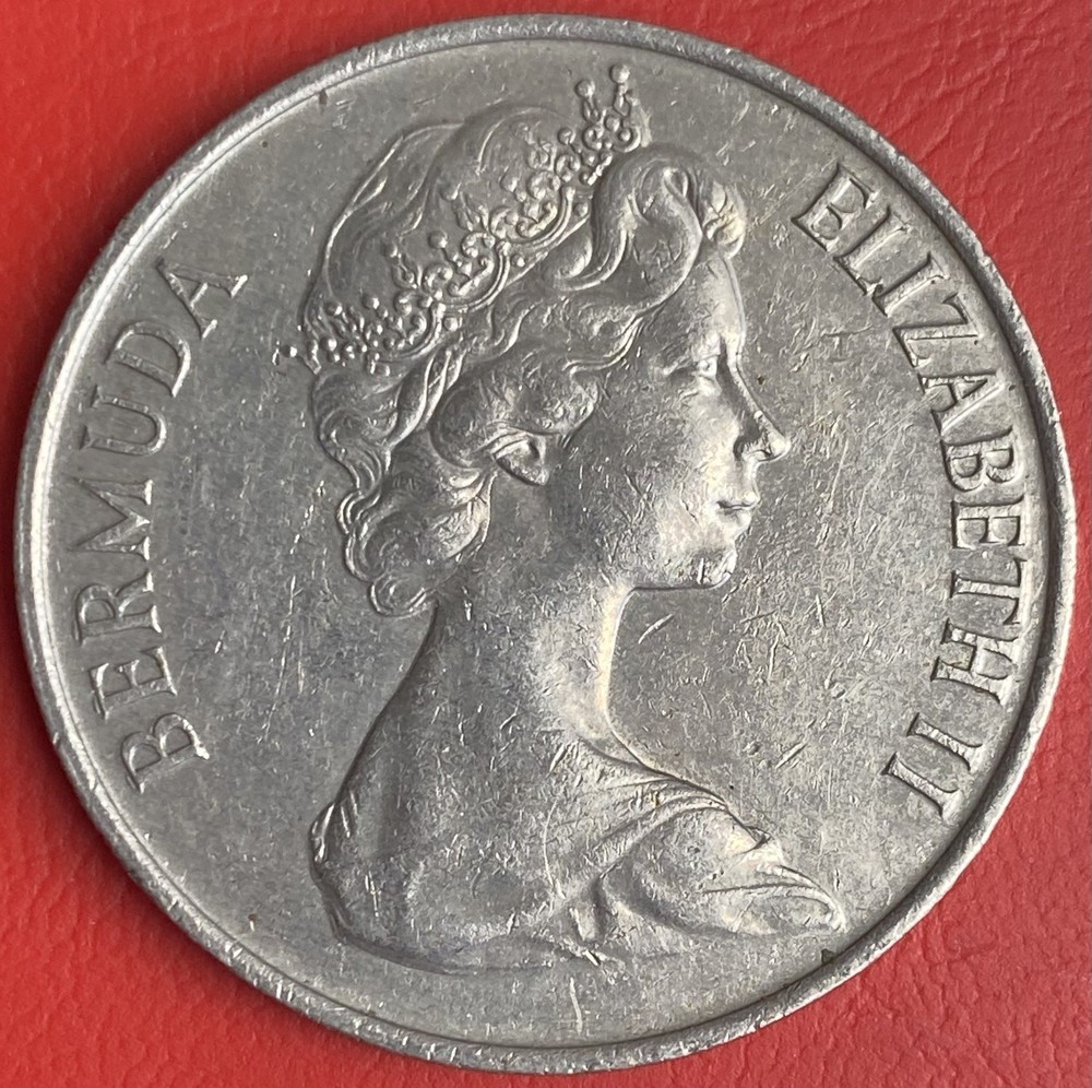 Bermuda 🇧🇲 1978 50 Cents Coin