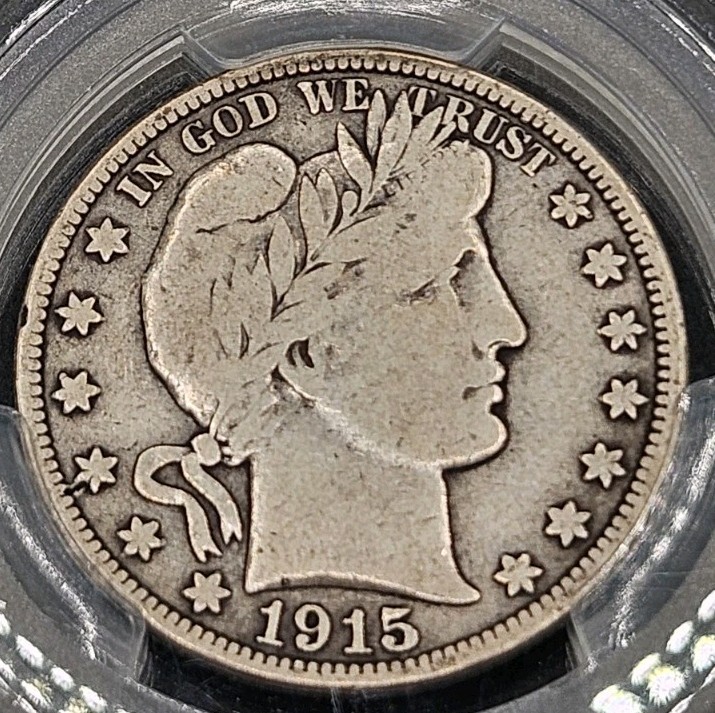 1915 Barber Half Dollar | PCGS VG10