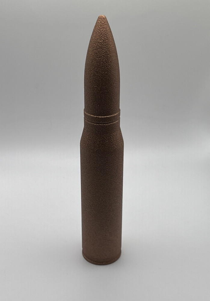 1 Kilo Fine Copper Bullet .999 Cu