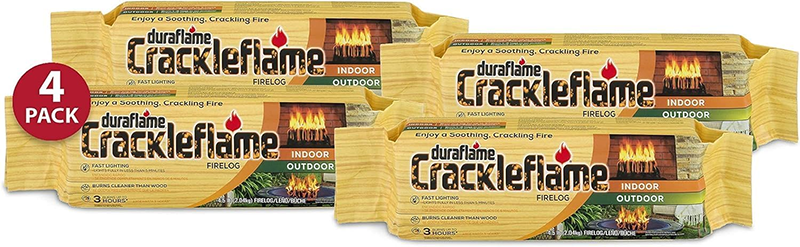 Duraflame Crackleflame 4.5-lb Fire Log (4-Pack)