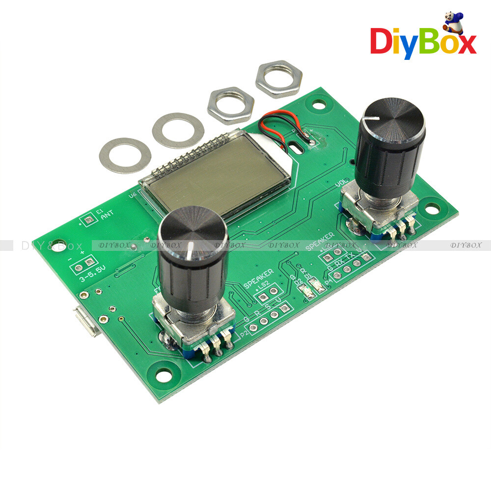 DSP PLL Digital Stereo FM Radio Receiver Module 87-108MHz with Serial Control