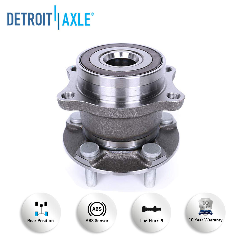 Rear Wheel Bearing and Hubs for Subaru Outback Forester Legacy Impreza Crosstrek
