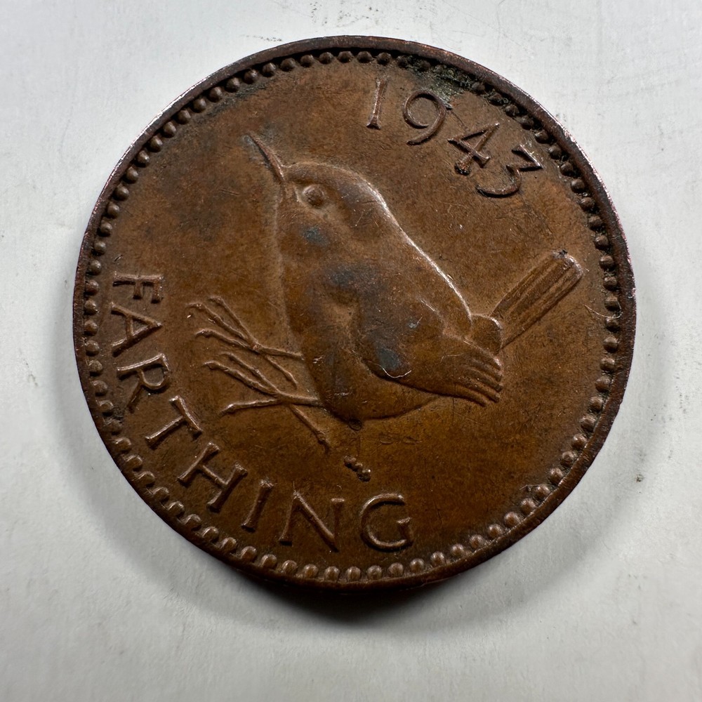 UNITED KINGDOM 1 FARTHING 1943