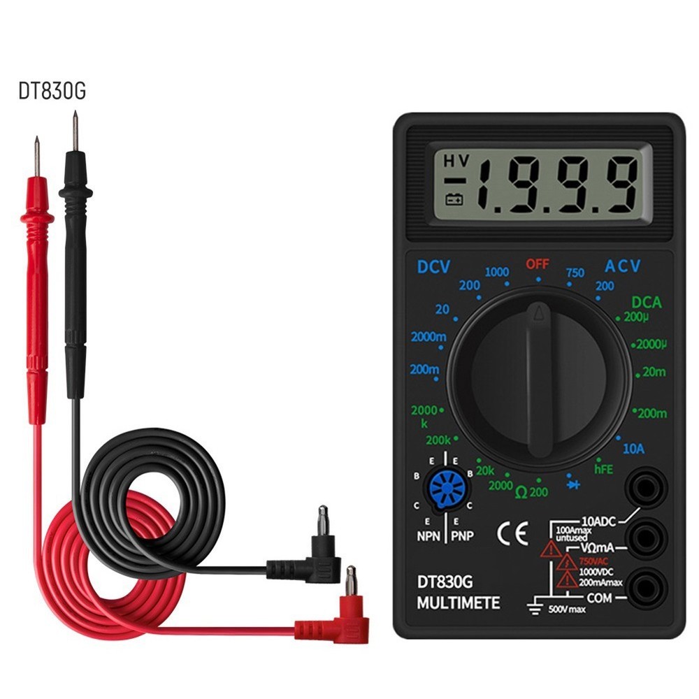 DT830G Compact Multimeter for Electricians with User Friendly Features