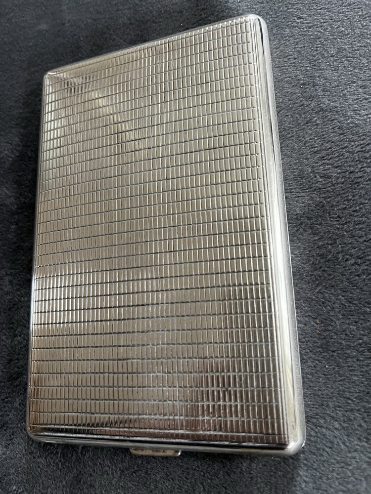 Antique Danish Silver 830. Cigarette Case