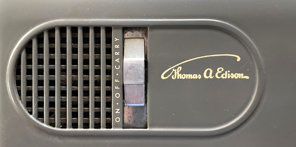 Antique Thomas A. Edison Voicewriter UNTESTED!