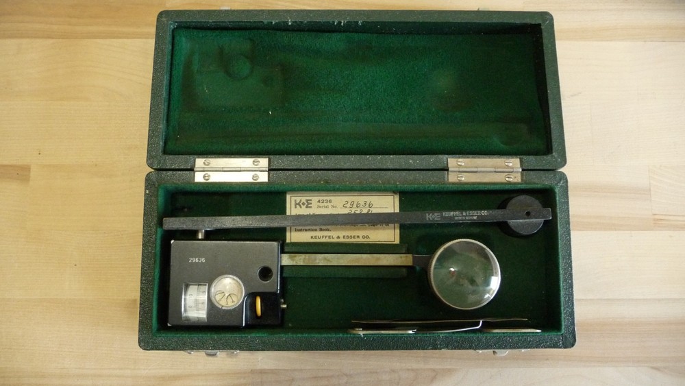 K+E KEUFFEL & ESSER CO Model 4236 COMPENSATING POLAR PLANIMETER