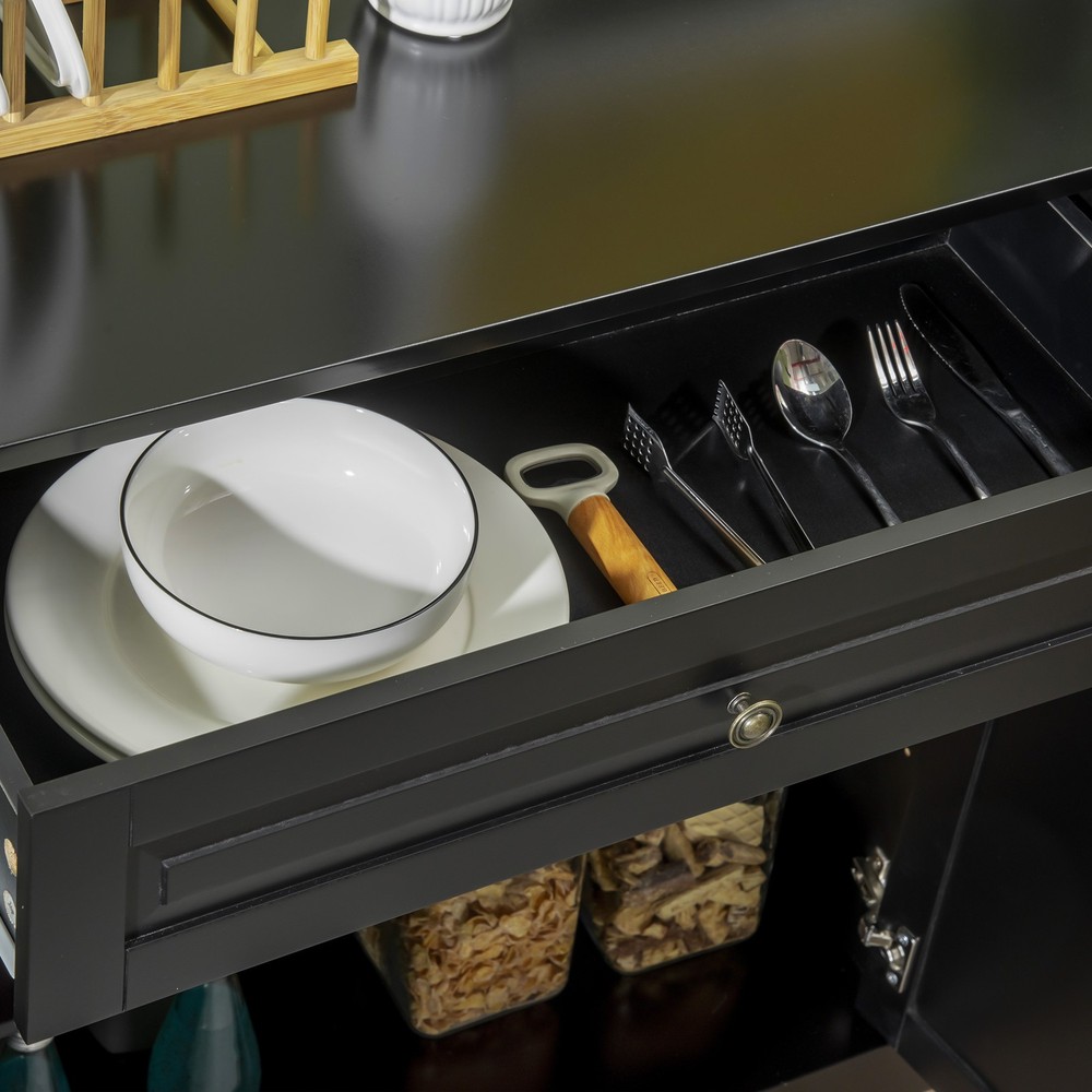 Modern Sideboard Buffet Cabinet, Kitchen Storage Cabinet with Drawers